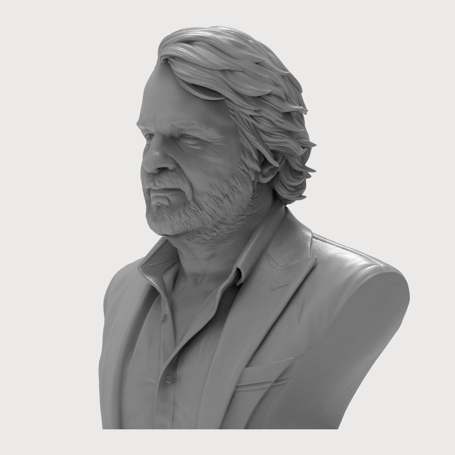 Peter Jackson Bust 3D Printable Model 3D Model