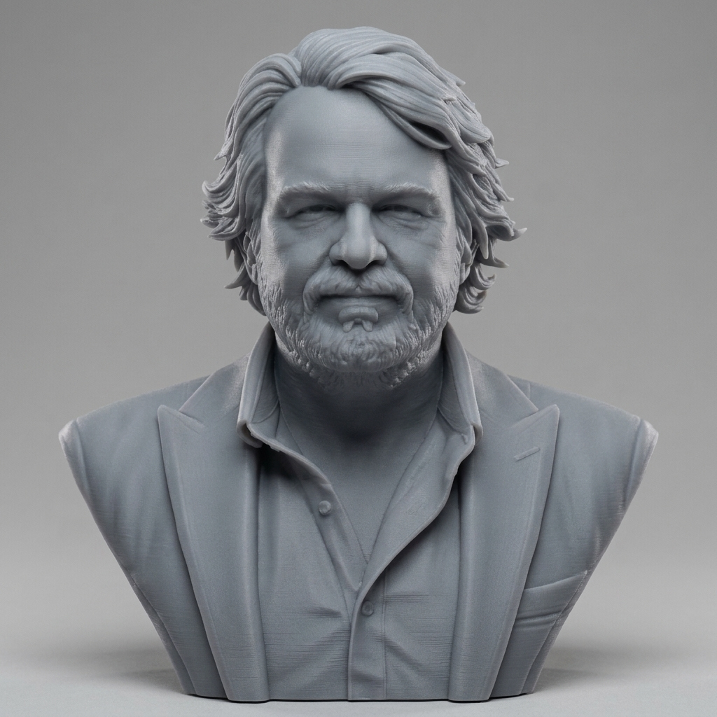 Peter Jackson Bust 3D Printable Model 3D Model