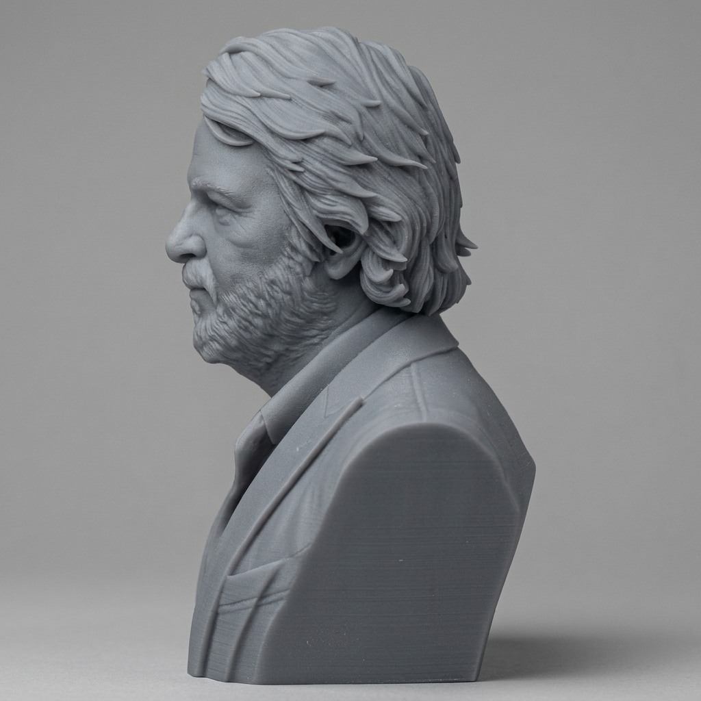 Peter Jackson Bust 3D Printable Model 3D Model
