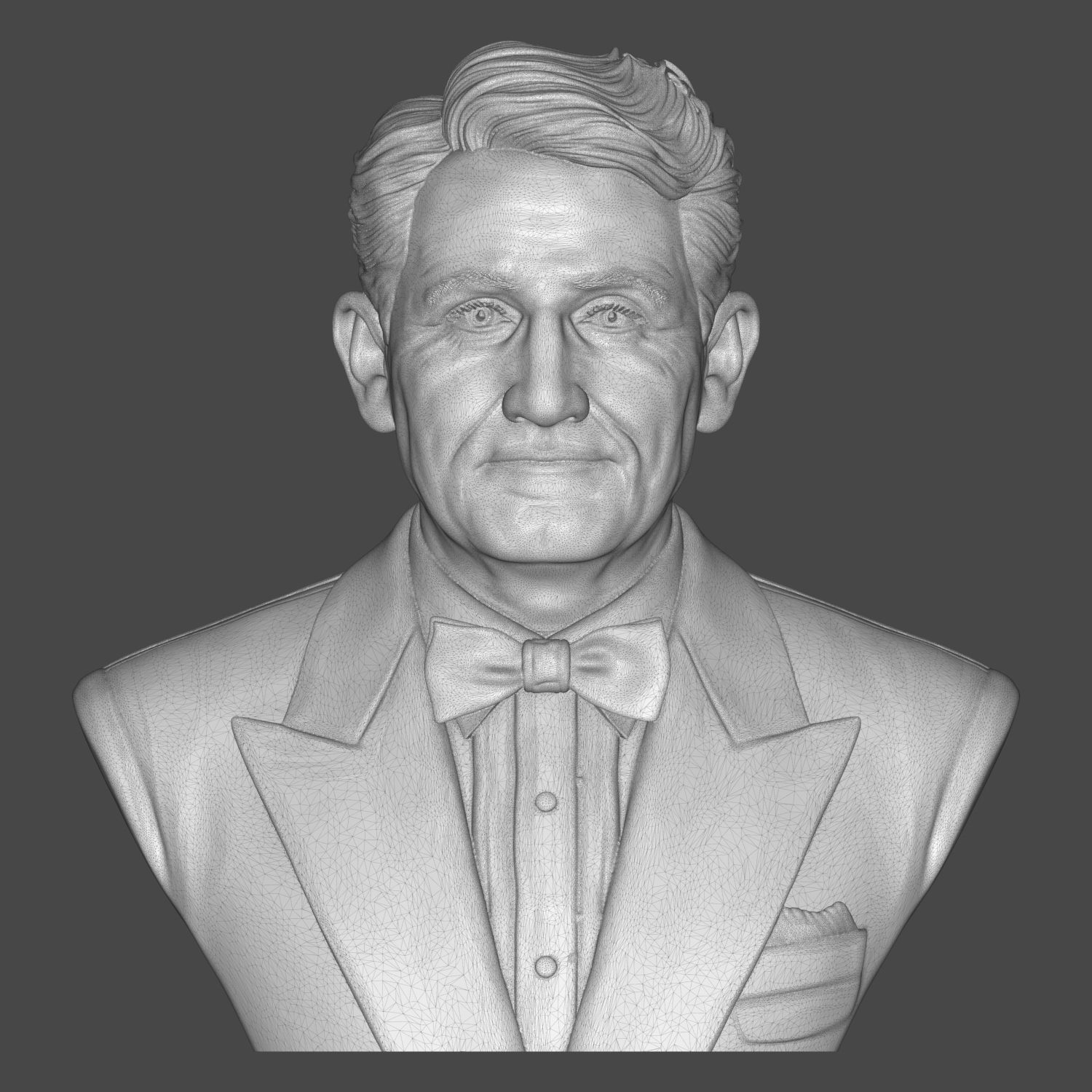 Spencer Tracy 3D Printable Bust 3D Model