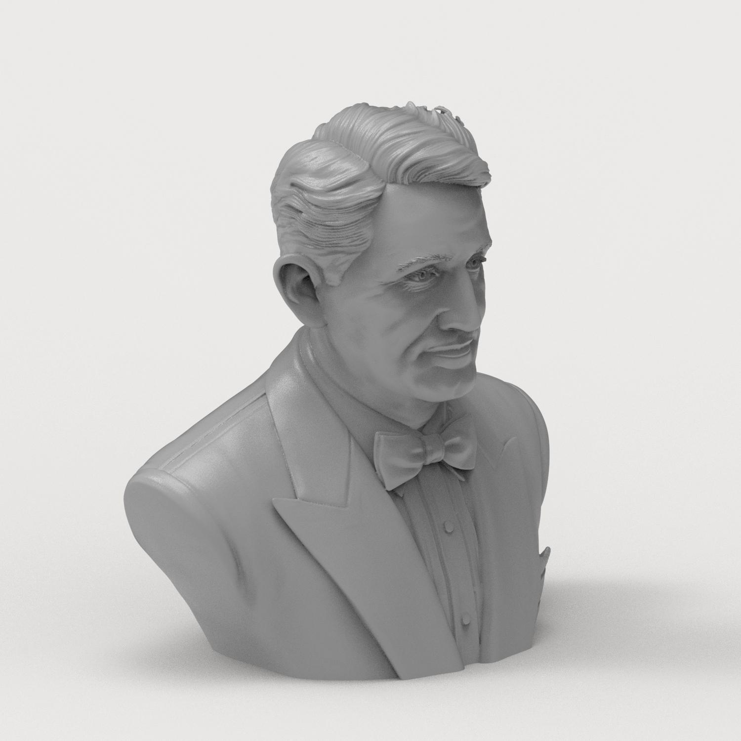 Spencer Tracy 3D Printable Bust 3D Model