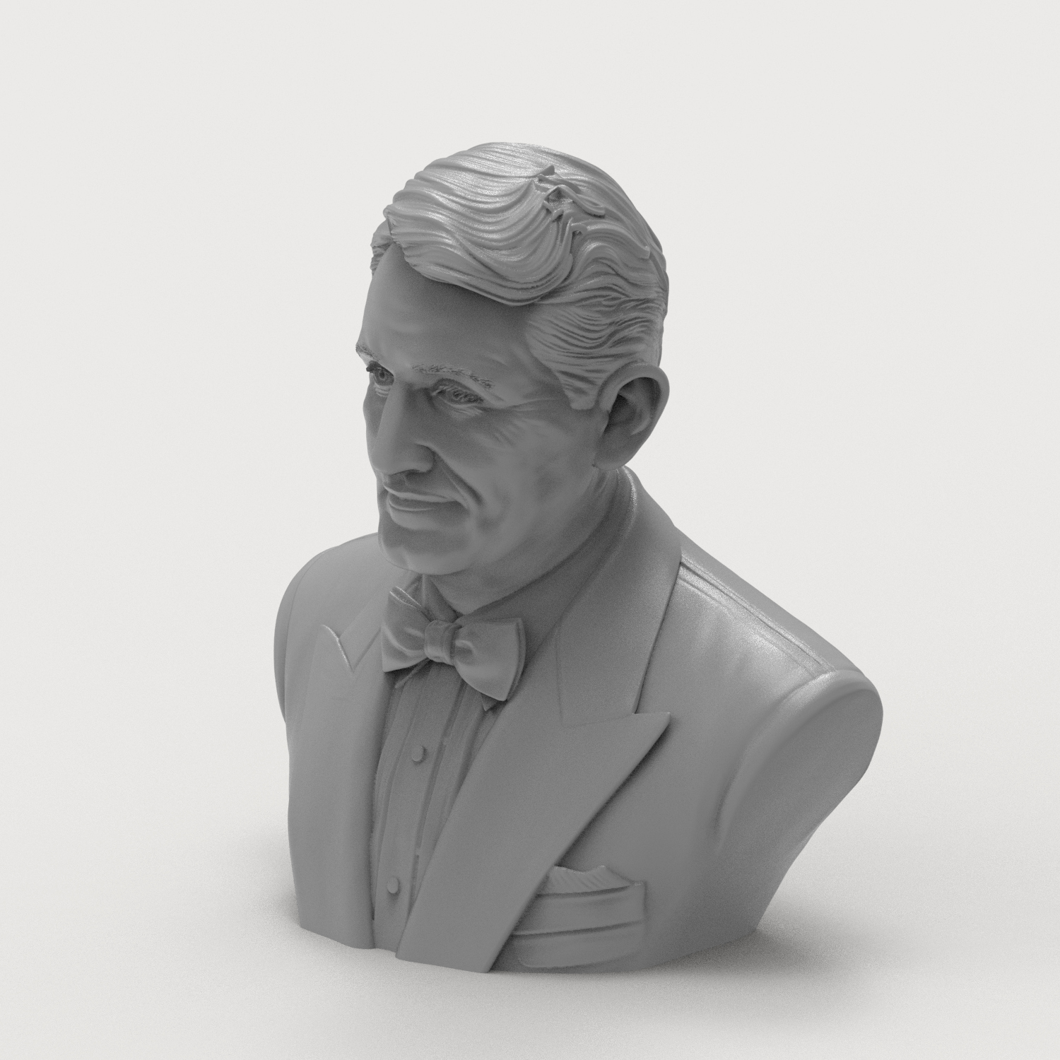 Spencer Tracy 3D Printable Bust 3D Model
