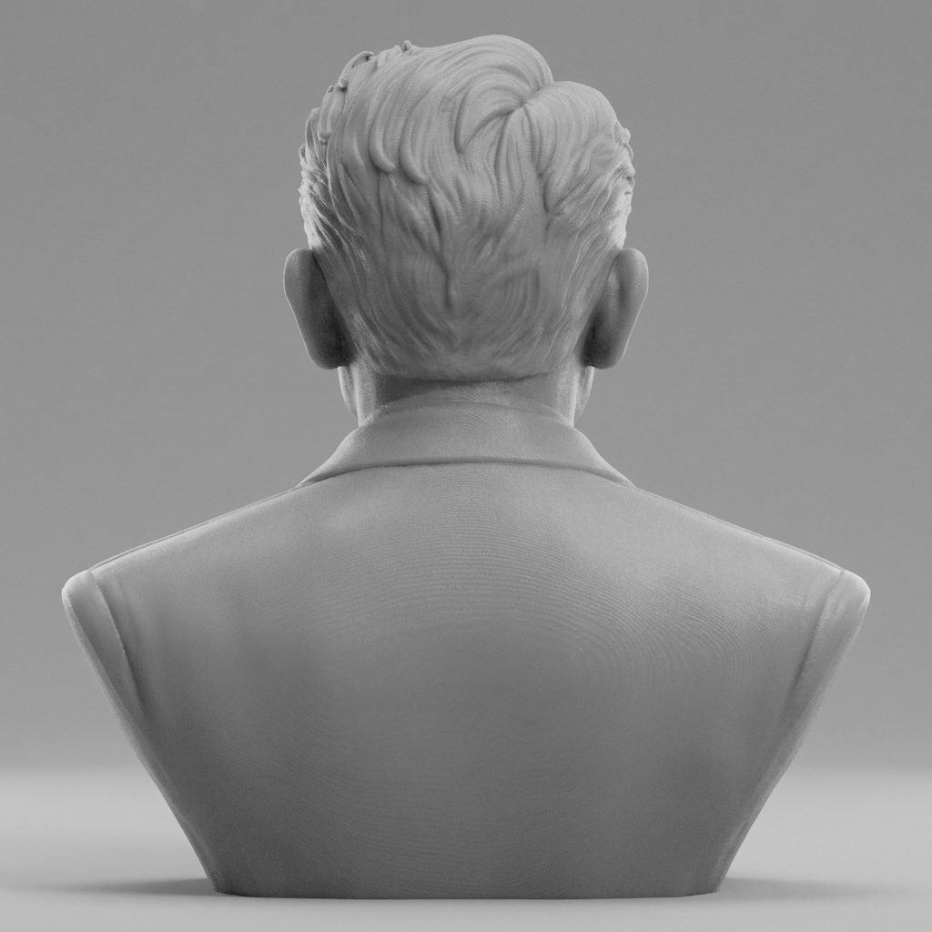 Spencer Tracy 3D Printable Bust 3D Model