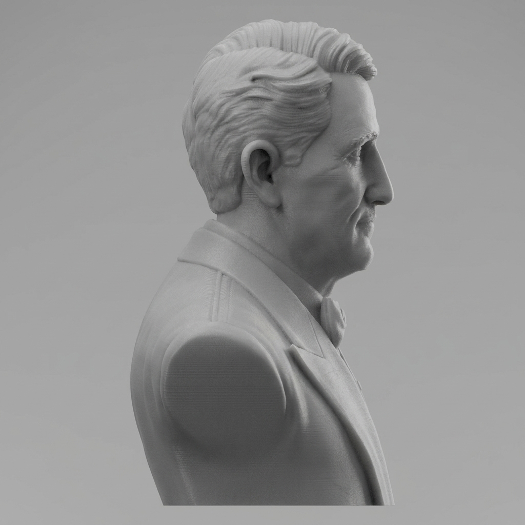 Spencer Tracy 3D Printable Bust 3D Model