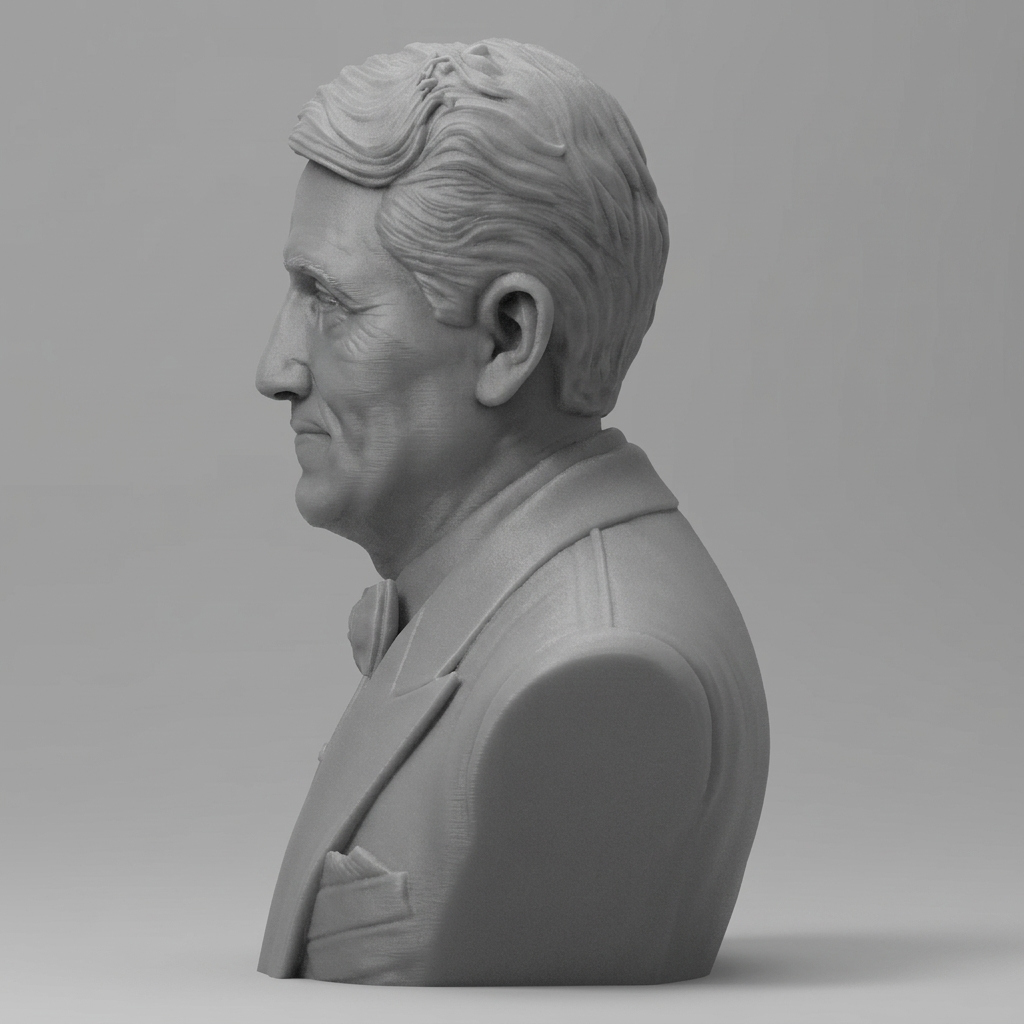 Spencer Tracy 3D Printable Bust 3D Model