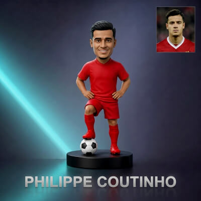 Philippe Coutinho Footballer Figurine 3D Print Model