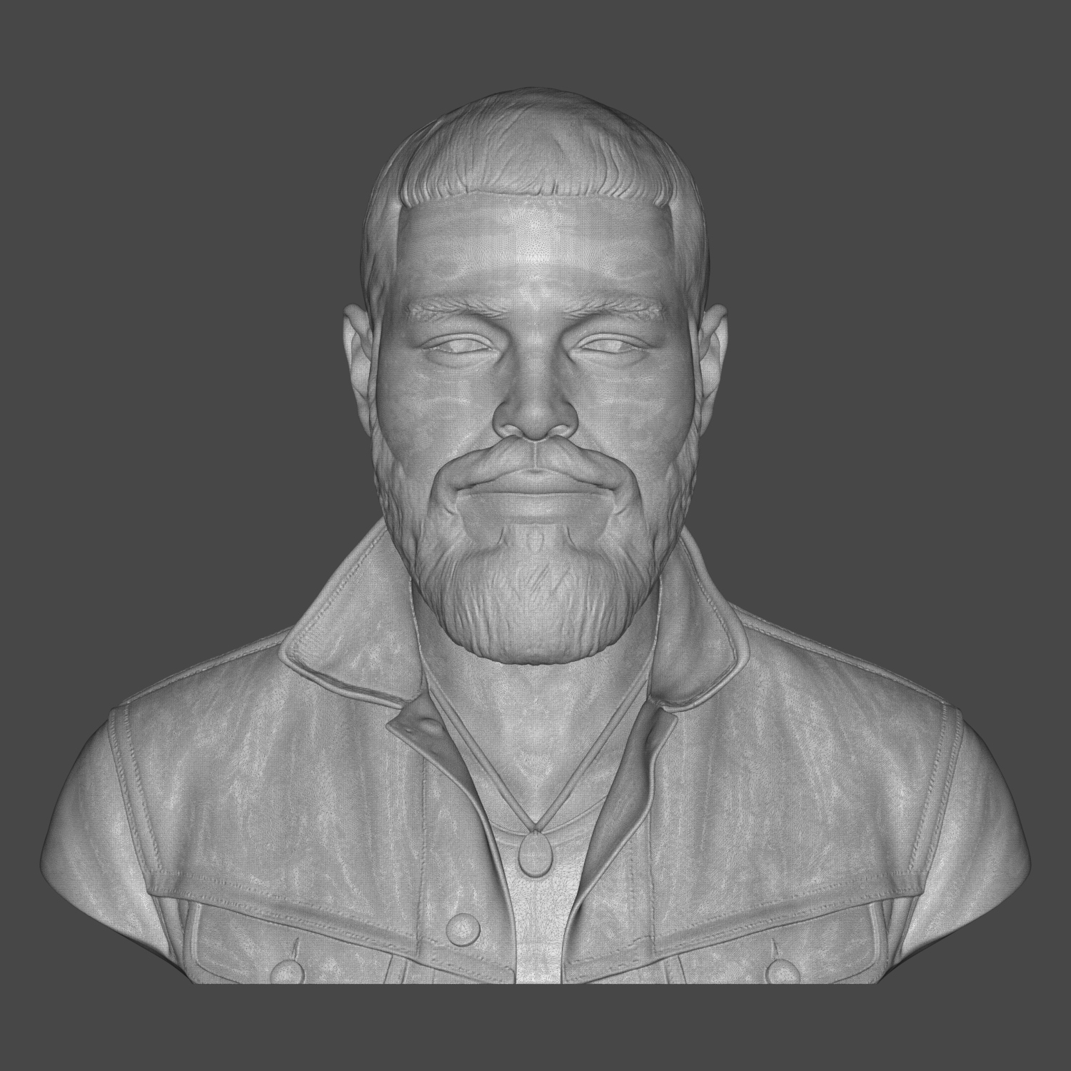 Post Malone 3D Printable Bust 3D Model