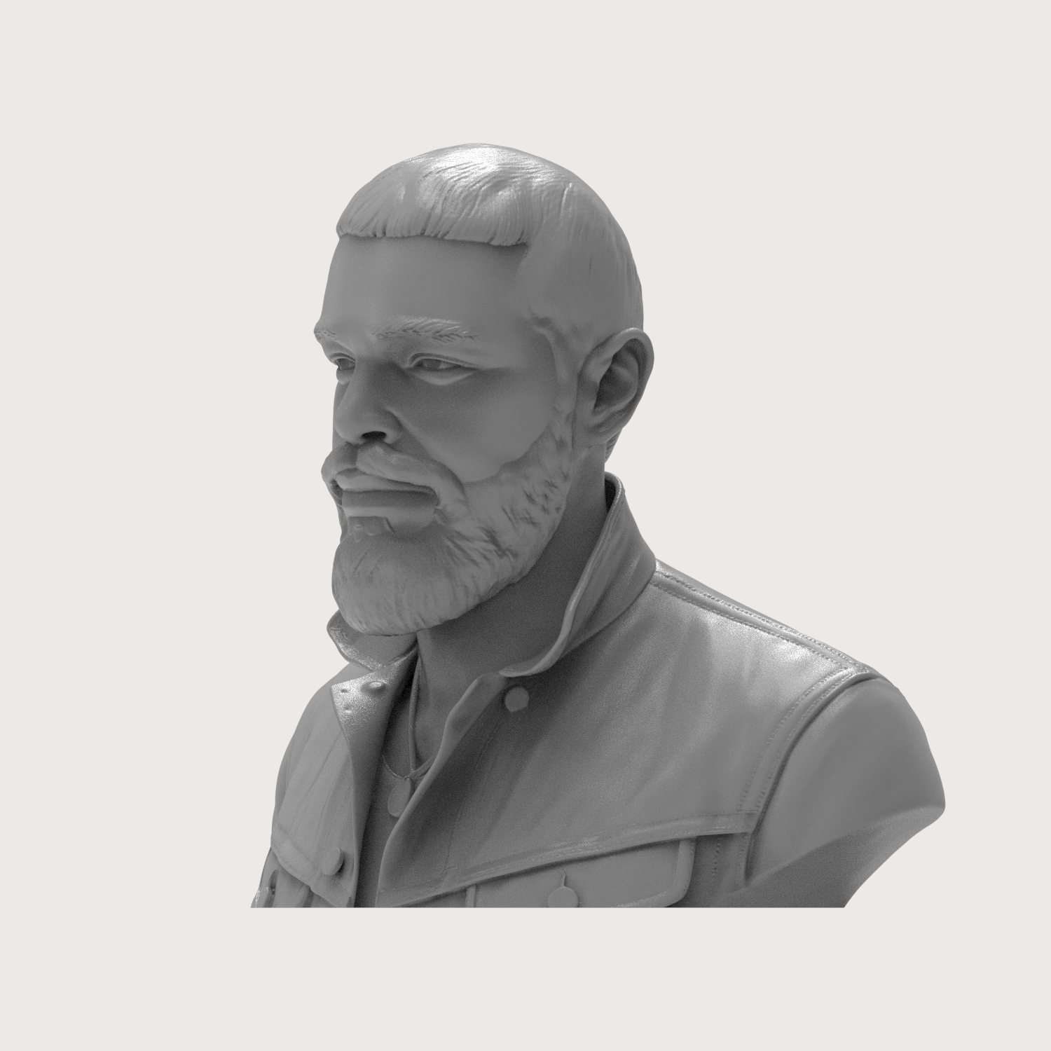 Post Malone 3D Printable Bust 3D Model