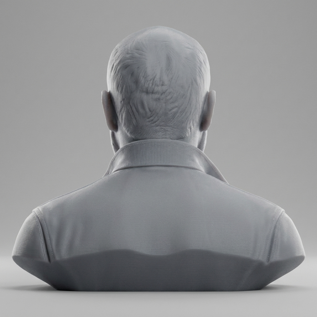Post Malone 3D Printable Bust 3D Model