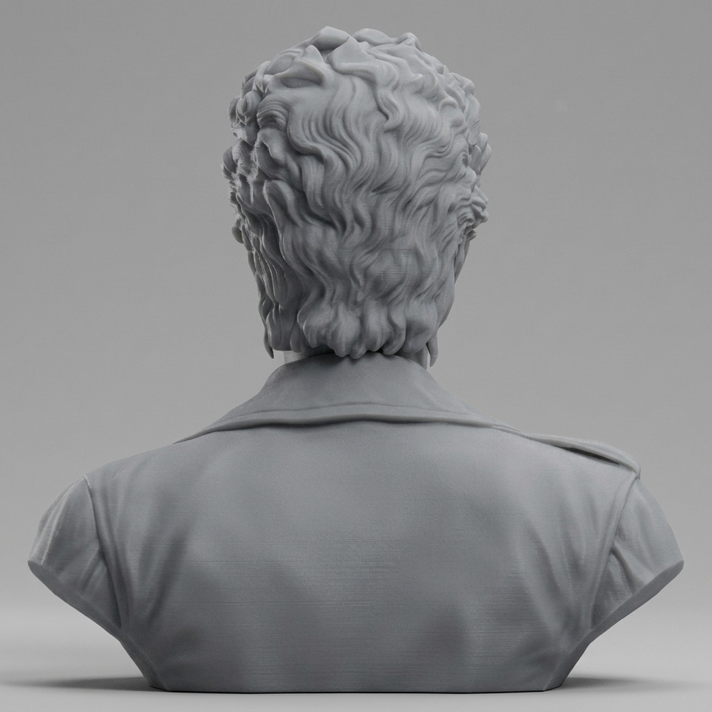 Prince Rogers Nelson Pop Icon 3D Printable Bust 3D Model