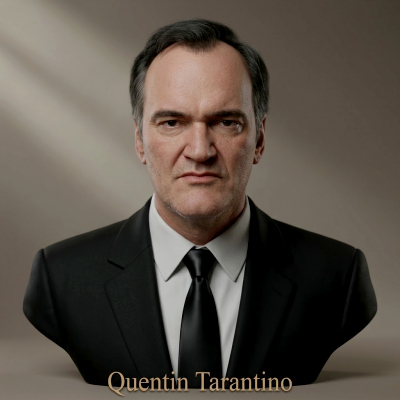 Quentin Tarantino Bust 3D Printable