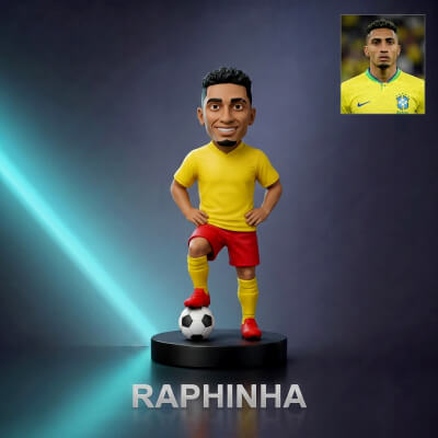 Raphinha Footballer Figurine 3D Print Model
