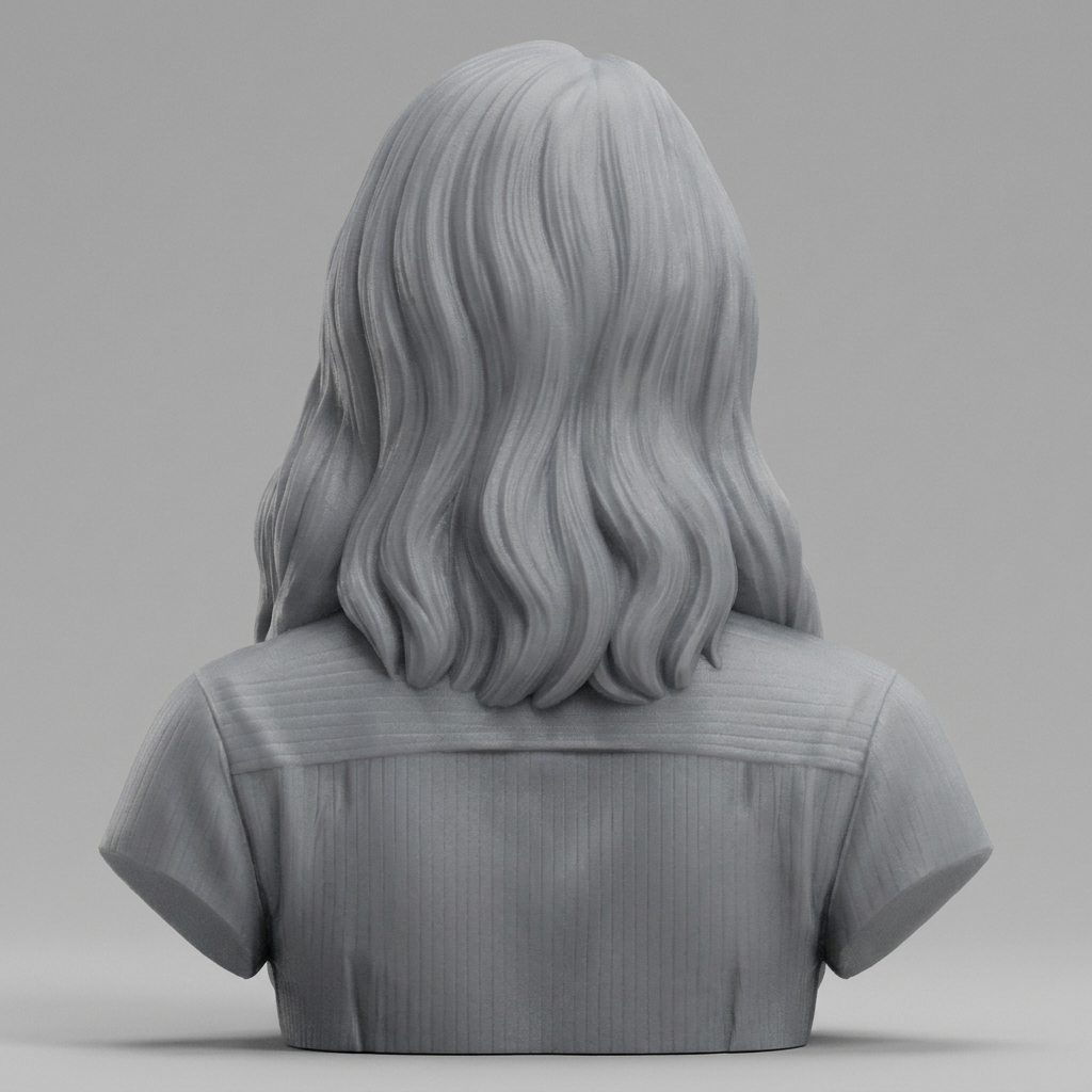 Renata Litvinova Russian Actress Bust 3D Model