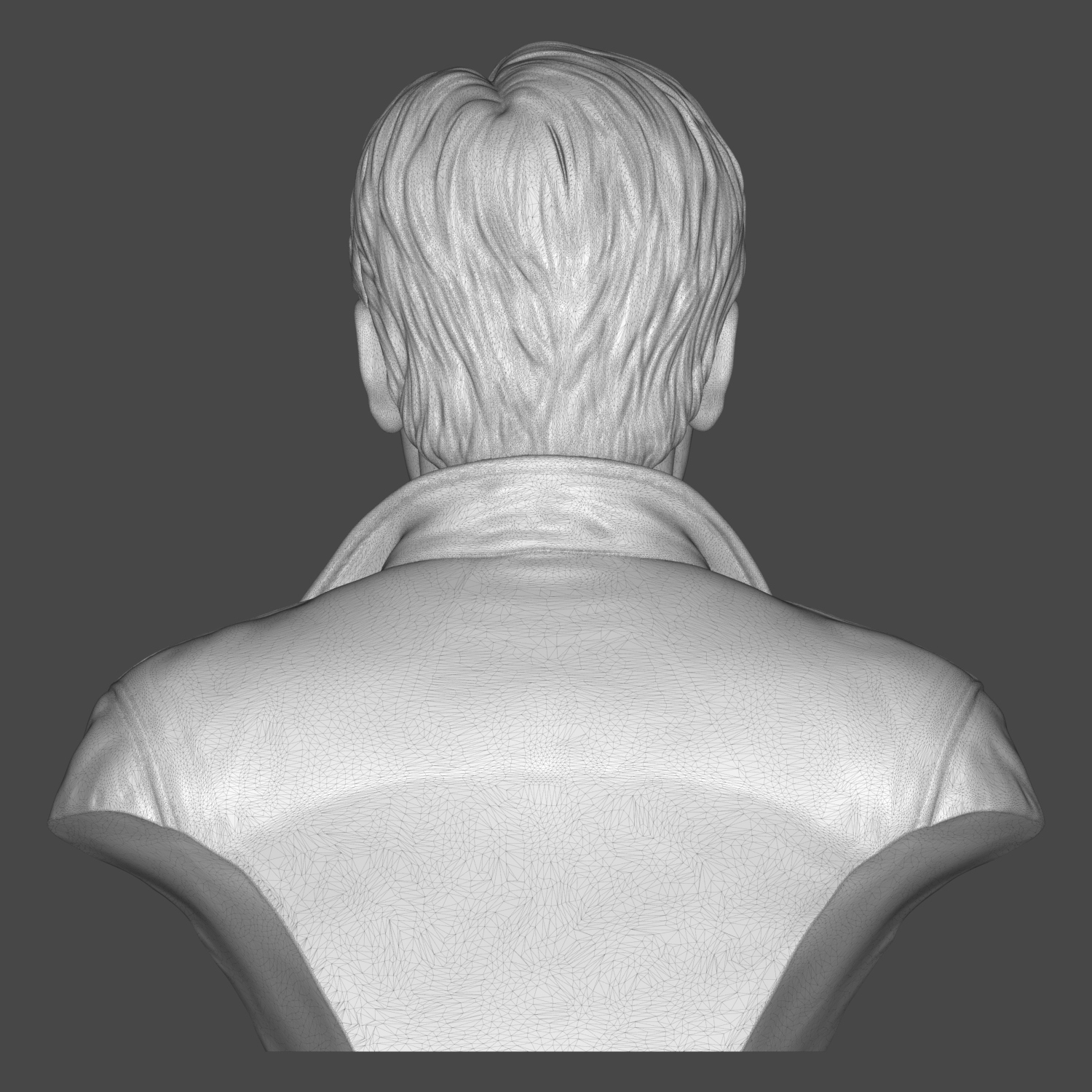 Rick Deckard Blade Runner 3D Printable Bust 3D Model