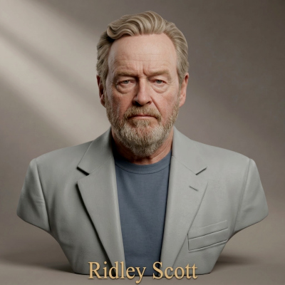 Ridley Scott Bust 3D Printable Model