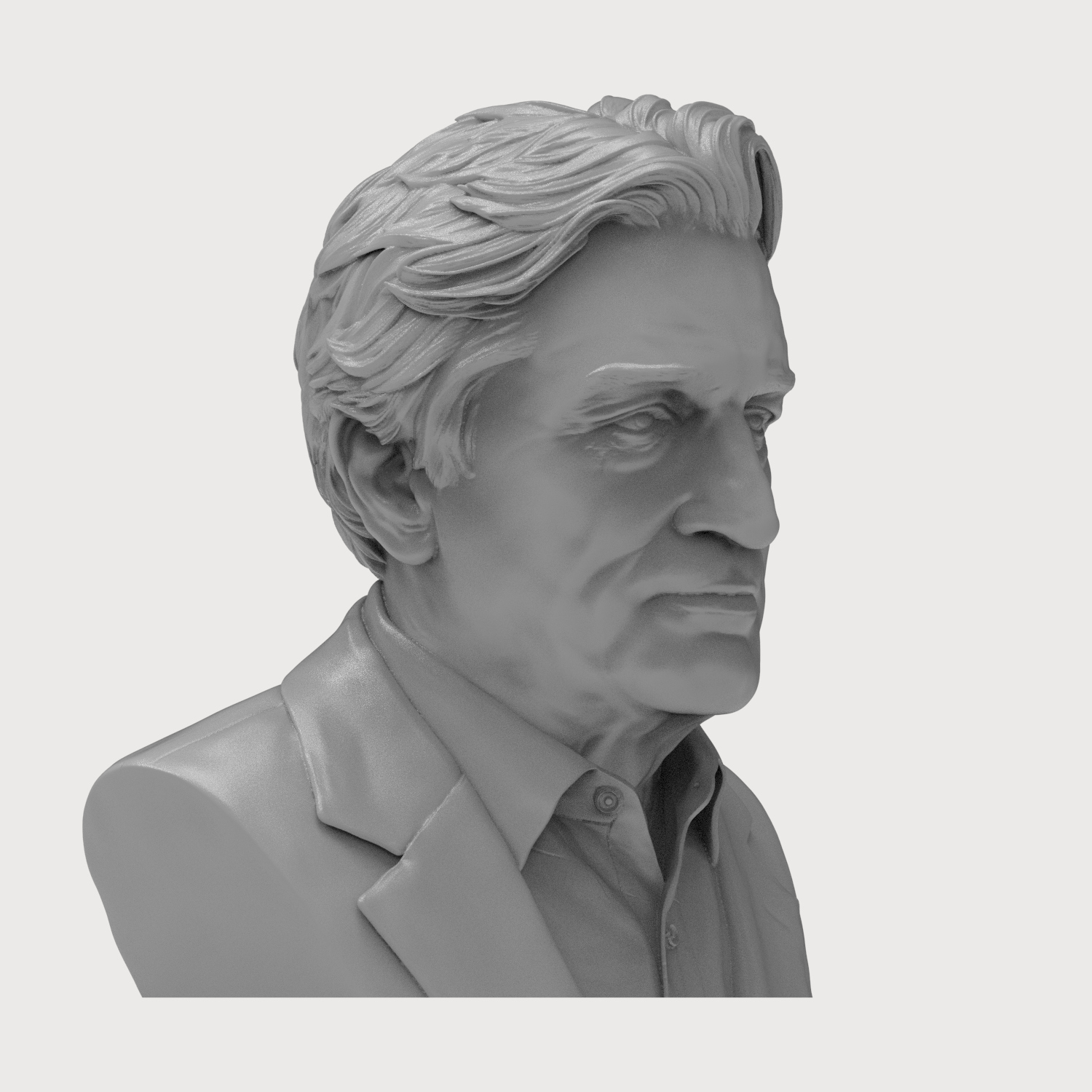 Robert De Niro Bust 3D Model