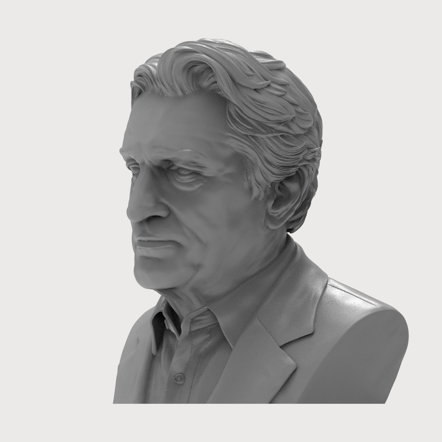 Robert De Niro Bust 3D Model