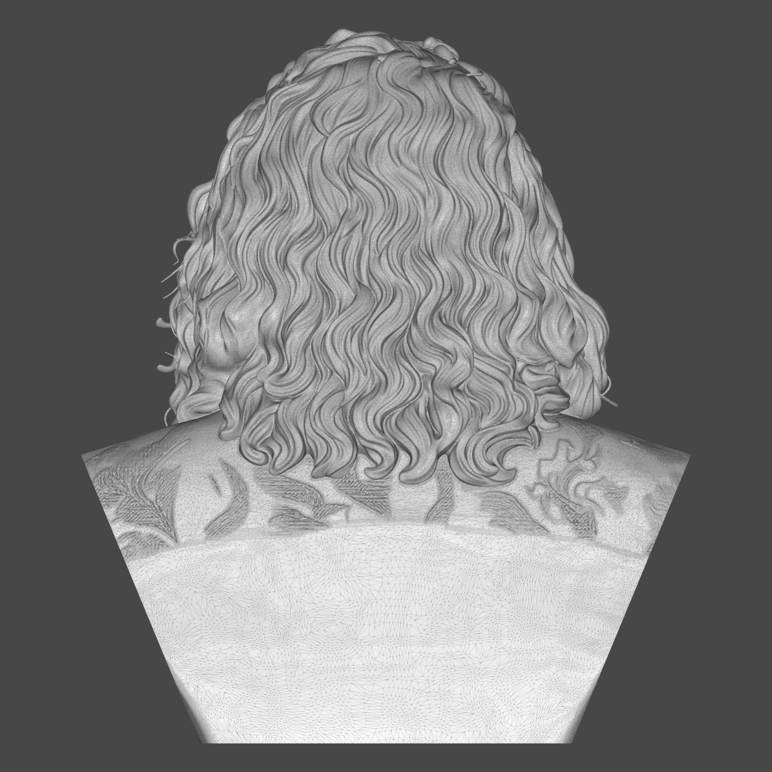 Robert Plant 3D Printable Bust 3D Model