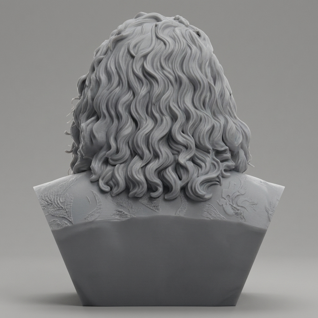 Robert Plant 3D Printable Bust 3D Model