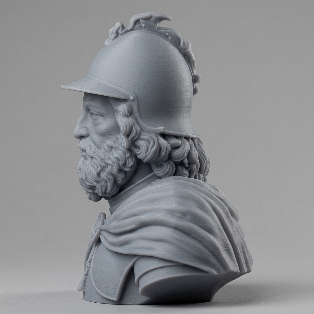 Robert the Bruce King 3D Printable Bust 3D Model