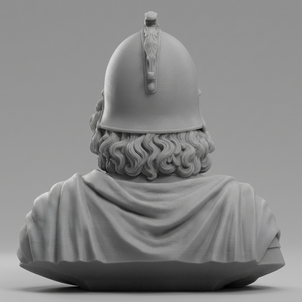 Robert the Bruce King 3D Printable Bust 3D Model