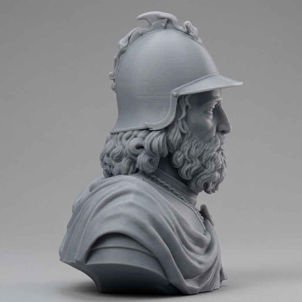 Robert the Bruce King 3D Printable Bust 3D Model