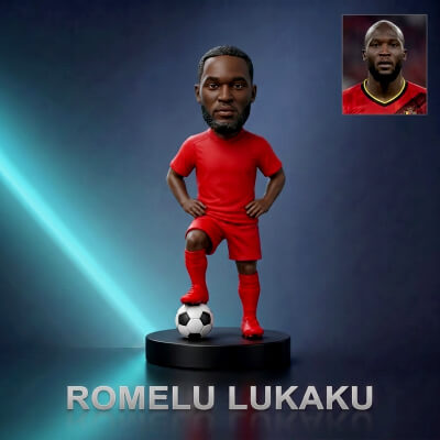 Romelu Lukaku 3D Printable Figurine