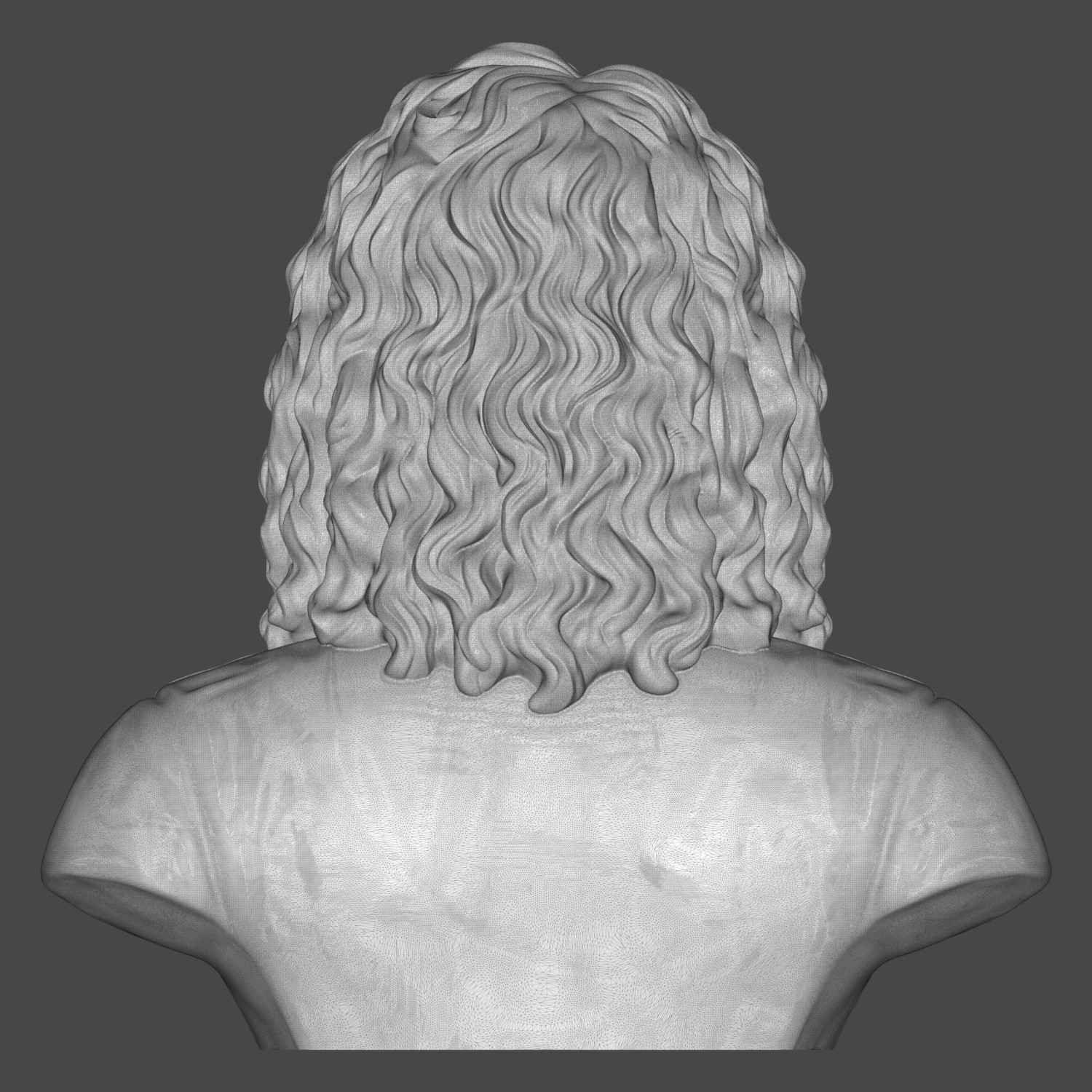 Ronnie James Dio 3D Printable Bust 3D Model