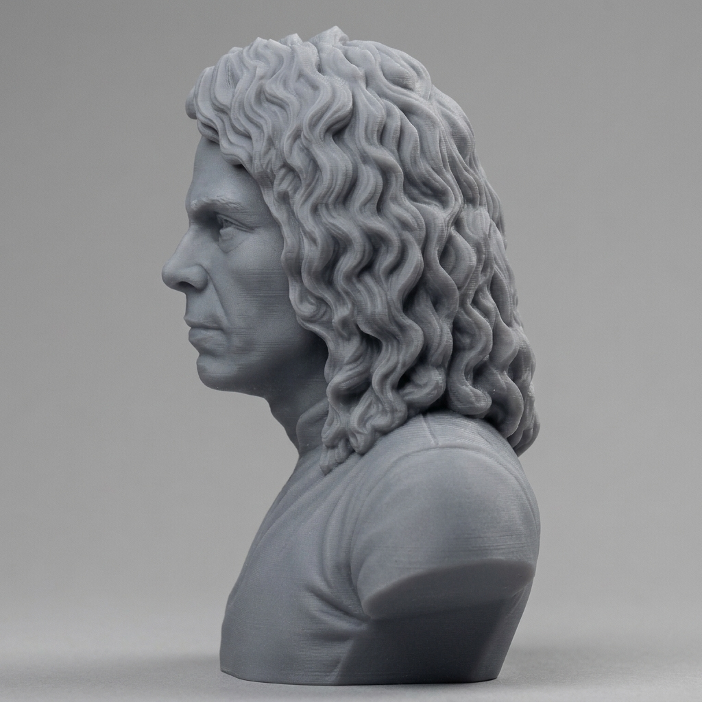 Ronnie James Dio 3D Printable Bust 3D Model