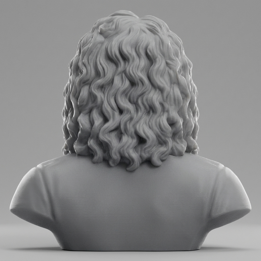 Ronnie James Dio 3D Printable Bust 3D Model