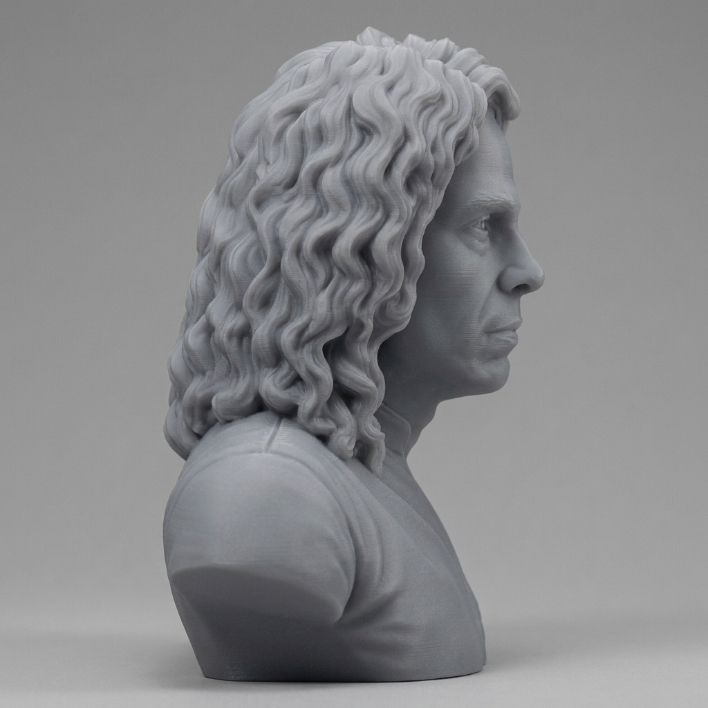 Ronnie James Dio 3D Printable Bust 3D Model