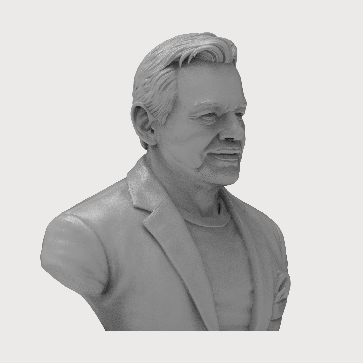 Rowdy Roddy Piper Bust 3D Print Model 3D Model