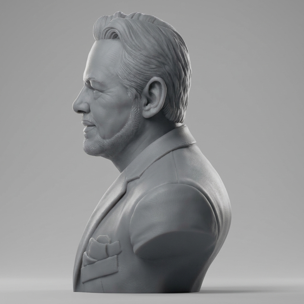 Rowdy Roddy Piper Bust 3D Print Model 3D Model