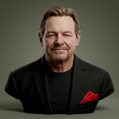 Rowdy Roddy Piper Bust 3D Print Model