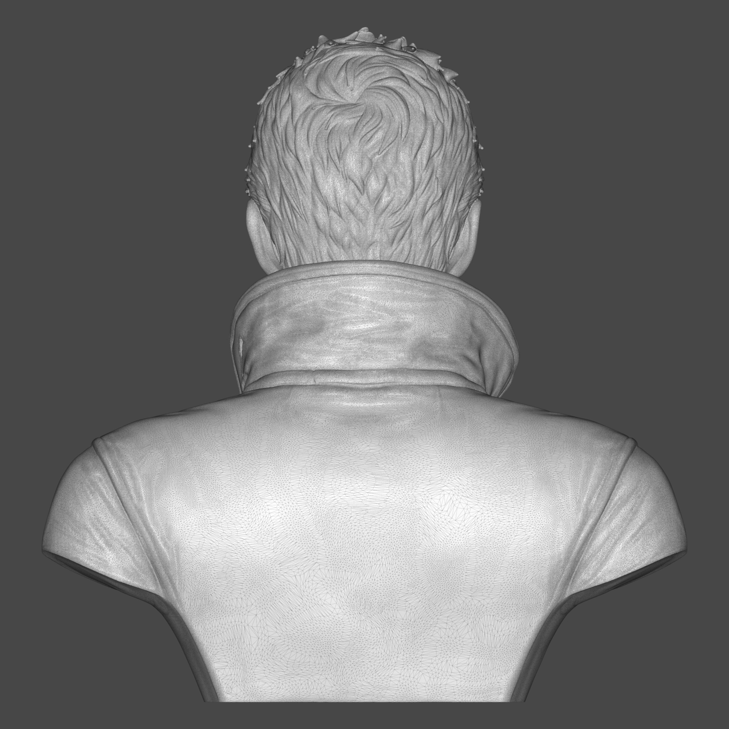 Roy Batty Blade Runner 3D Printable Bust 3D Model