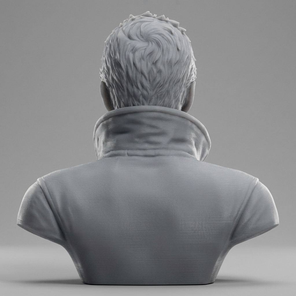 Roy Batty Blade Runner 3D Printable Bust 3D Model
