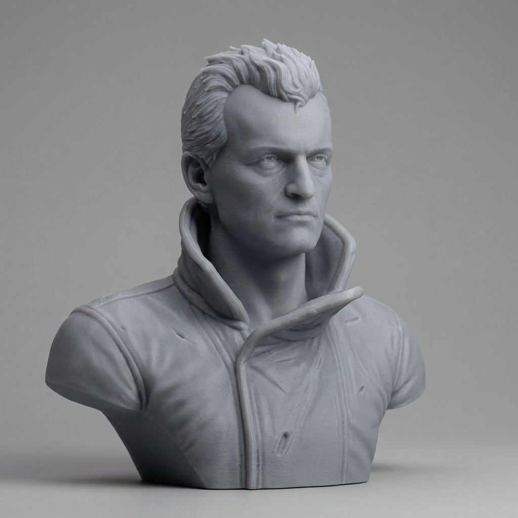 Roy Batty Blade Runner 3D Printable Bust 3D Model