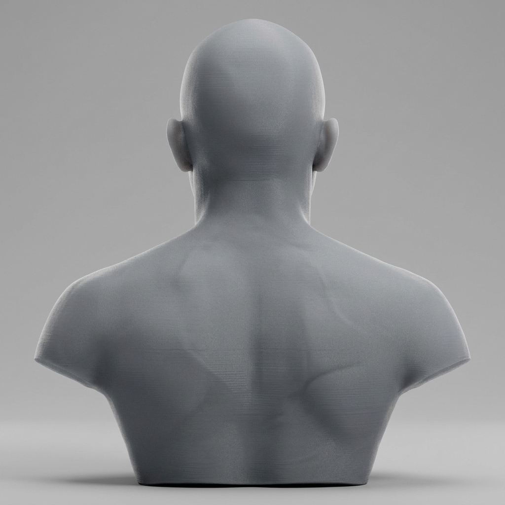 Royce Gracie 3D Printable Bust 3D Model