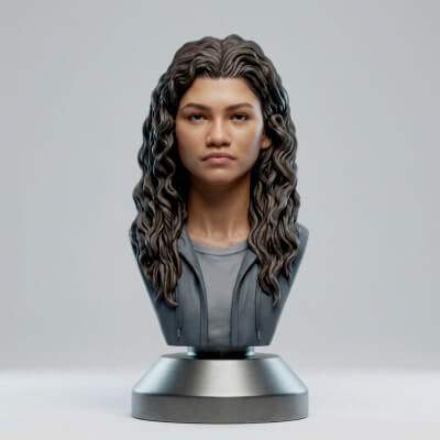 Rue Bennett 3D-Printable Bust