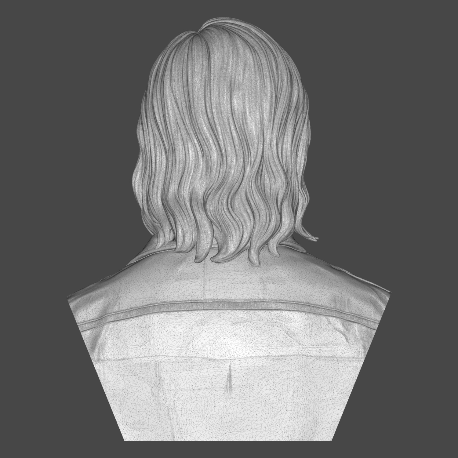 Rust Cohle True Detective 3D Printable Bust 3D Model