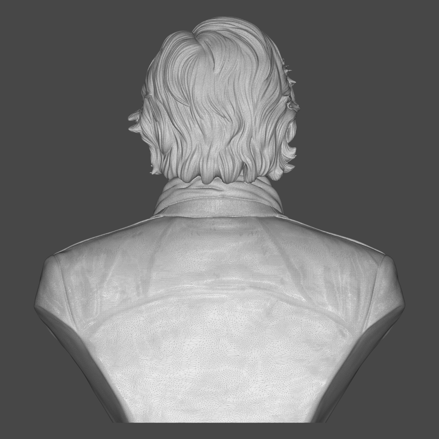 Rutger Hauer Portrait Bust 3D Printable 3D Model
