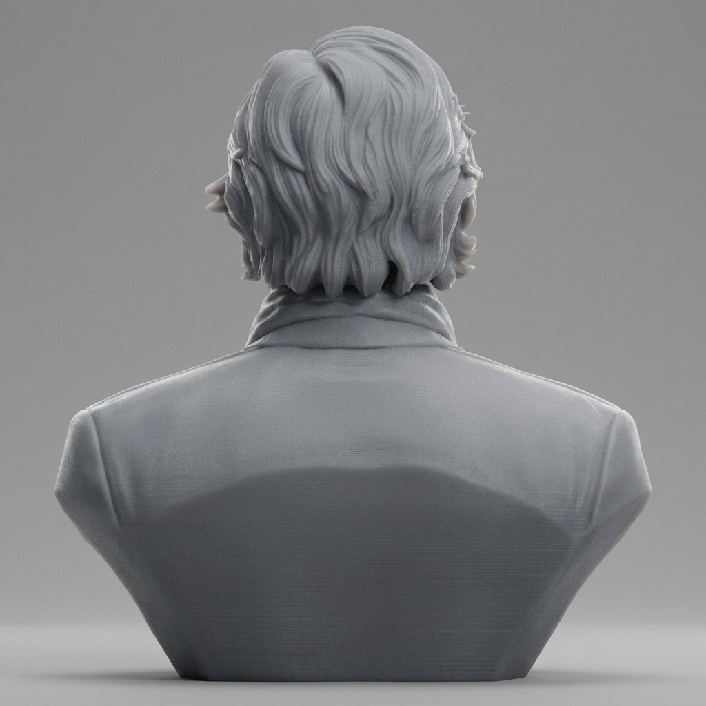 Rutger Hauer Portrait Bust 3D Printable 3D Model