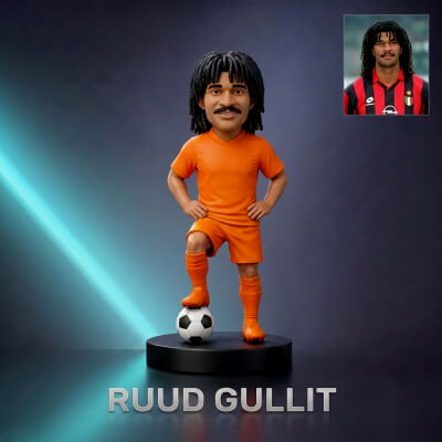 Ruud Gullit Football Player Figurine 3D Print Model