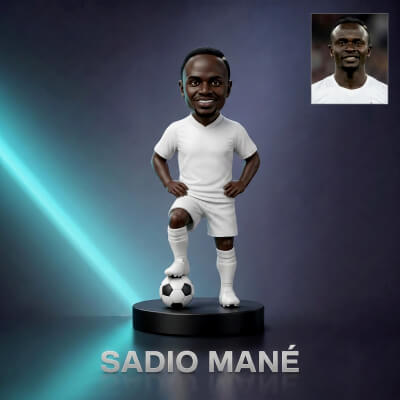 Sadio Mané Footballer Figurine 3D Print Model