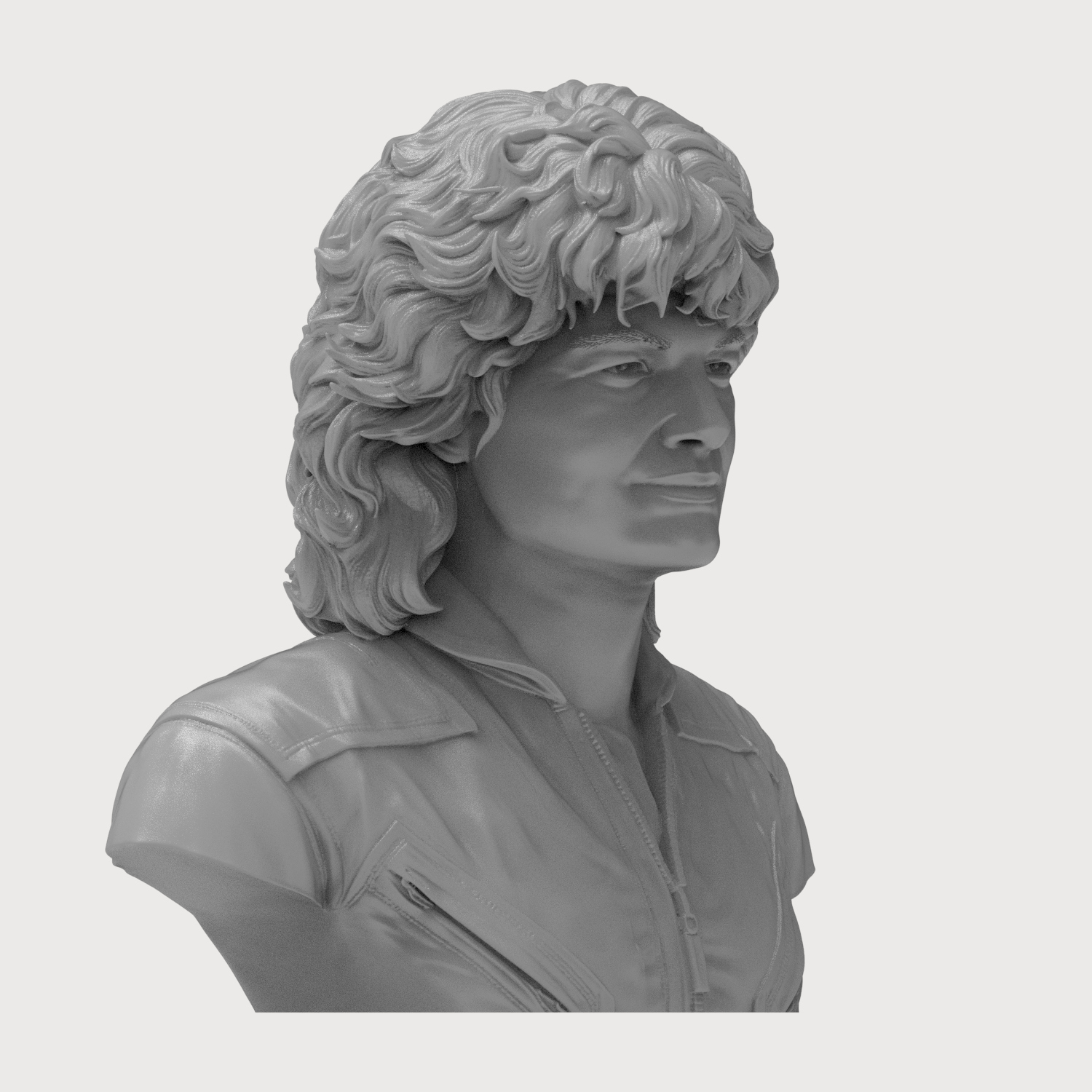 Sally Ride US Astronaut Bust 3D Model