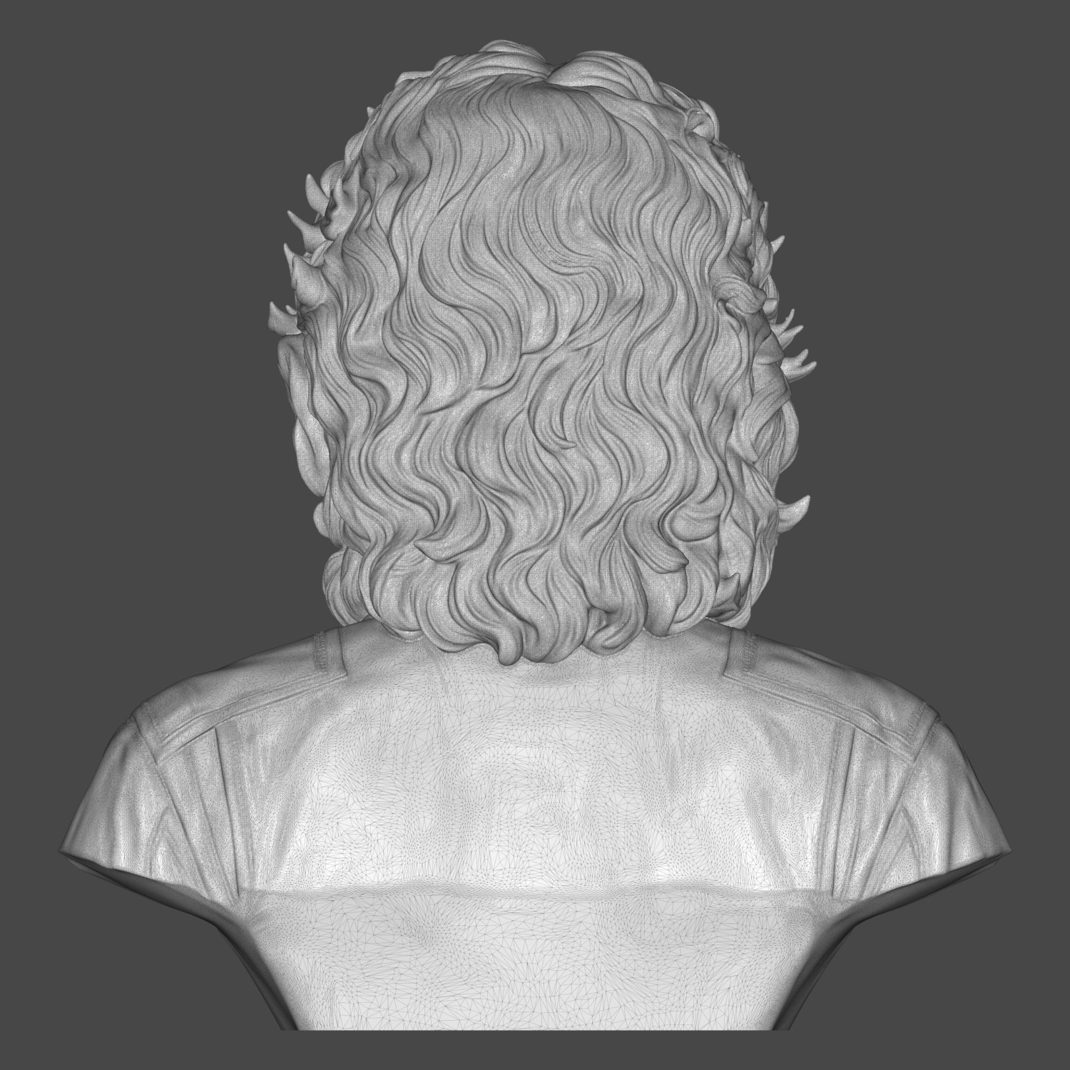 Sally Ride US Astronaut Bust 3D Model
