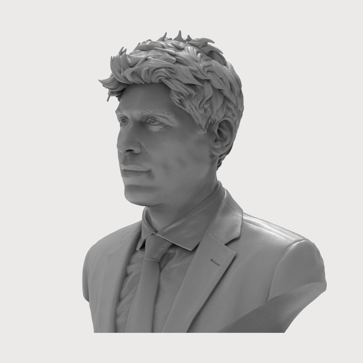 Sam Altman Portrait Bust 3D Printable 3D Model