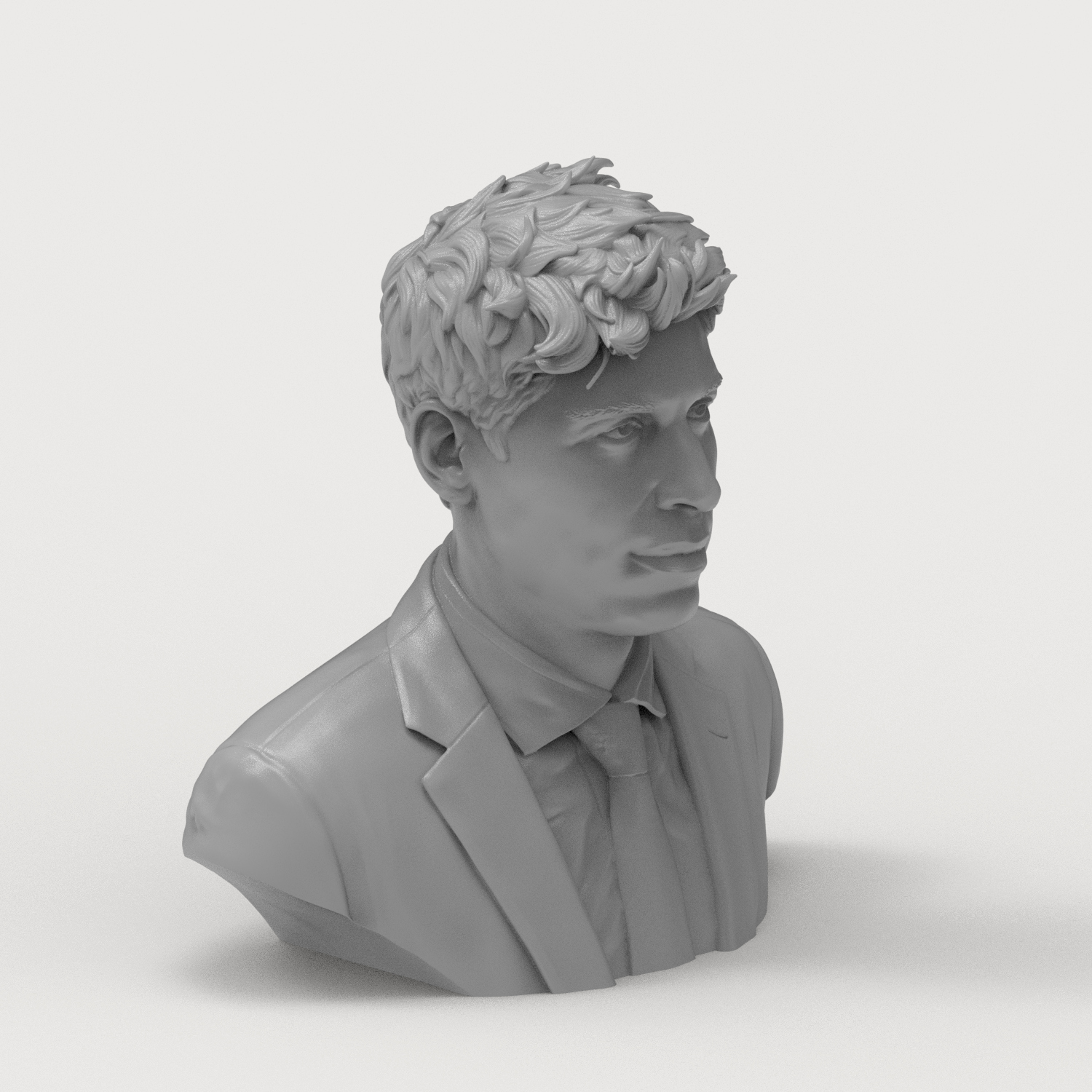 Sam Altman Portrait Bust 3D Printable 3D Model