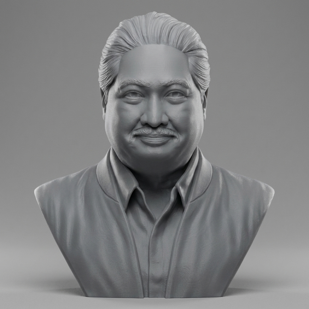 Sammo Hung Bust 3D Print Model 3D Model