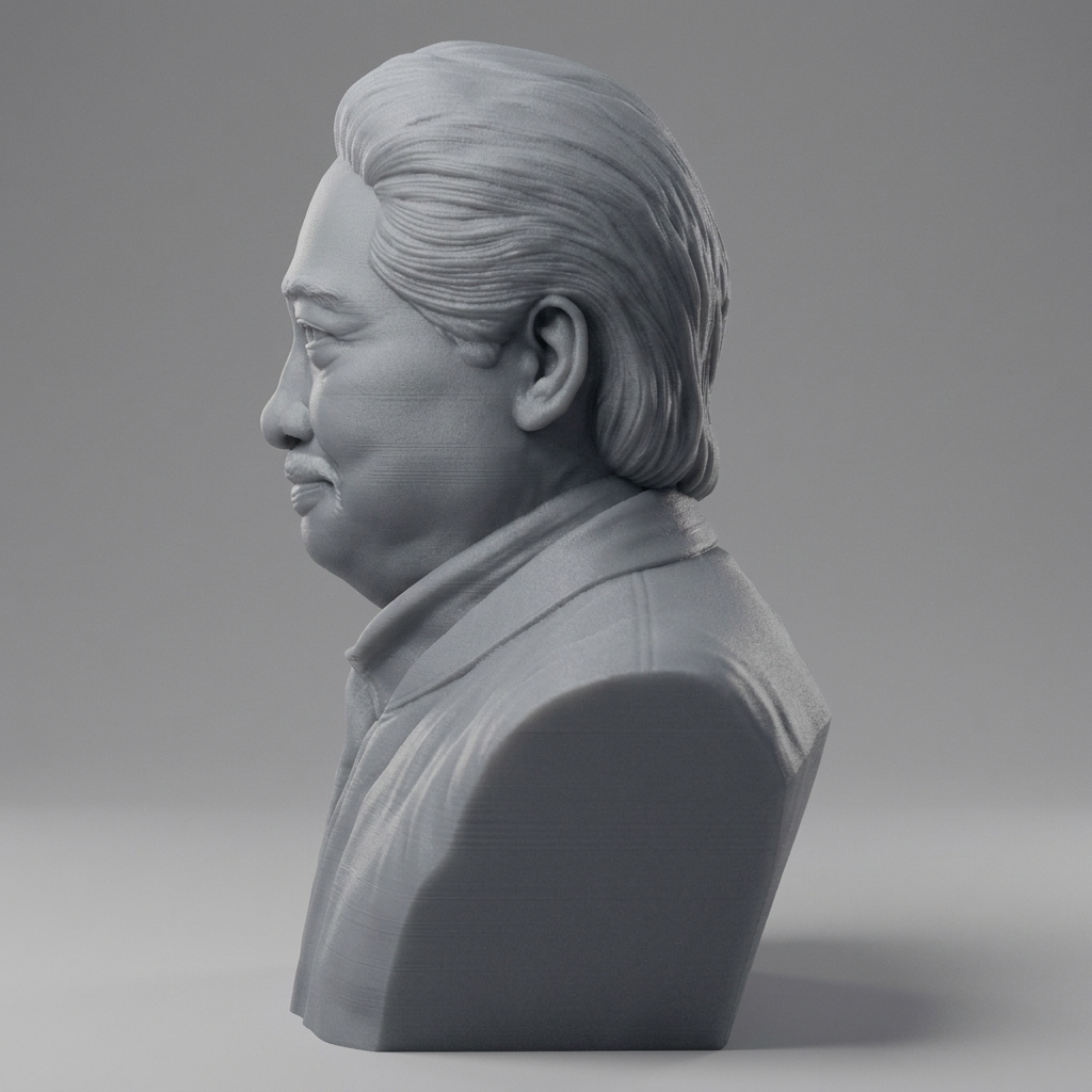Sammo Hung Bust 3D Print Model 3D Model